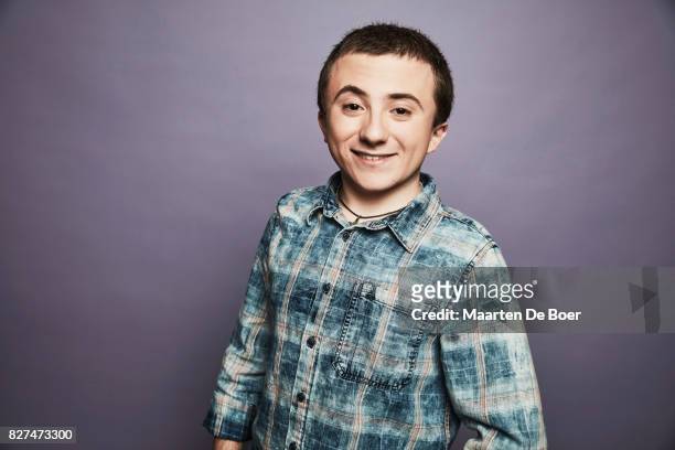 Atticus Shaffer of ABC's 'The Middle' poses for a portrait during the 2017 Summer Television Critics Association Press Tour at The Beverly Hilton...