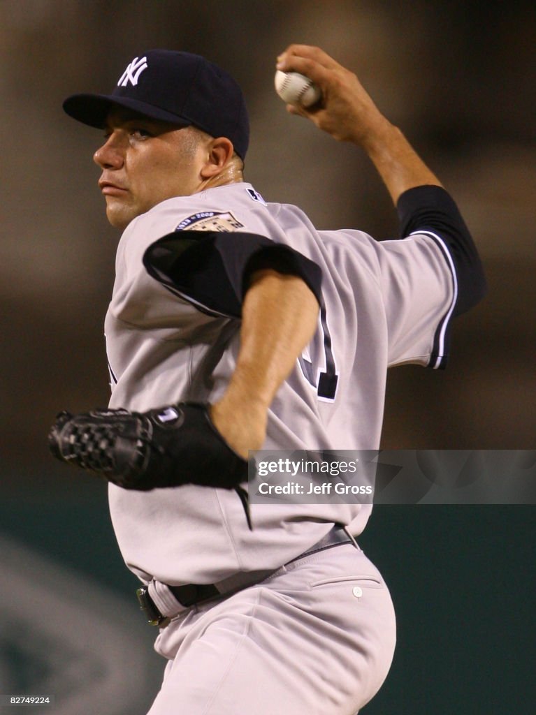 New York Yankees v Los Angeles Angels of Anaheim