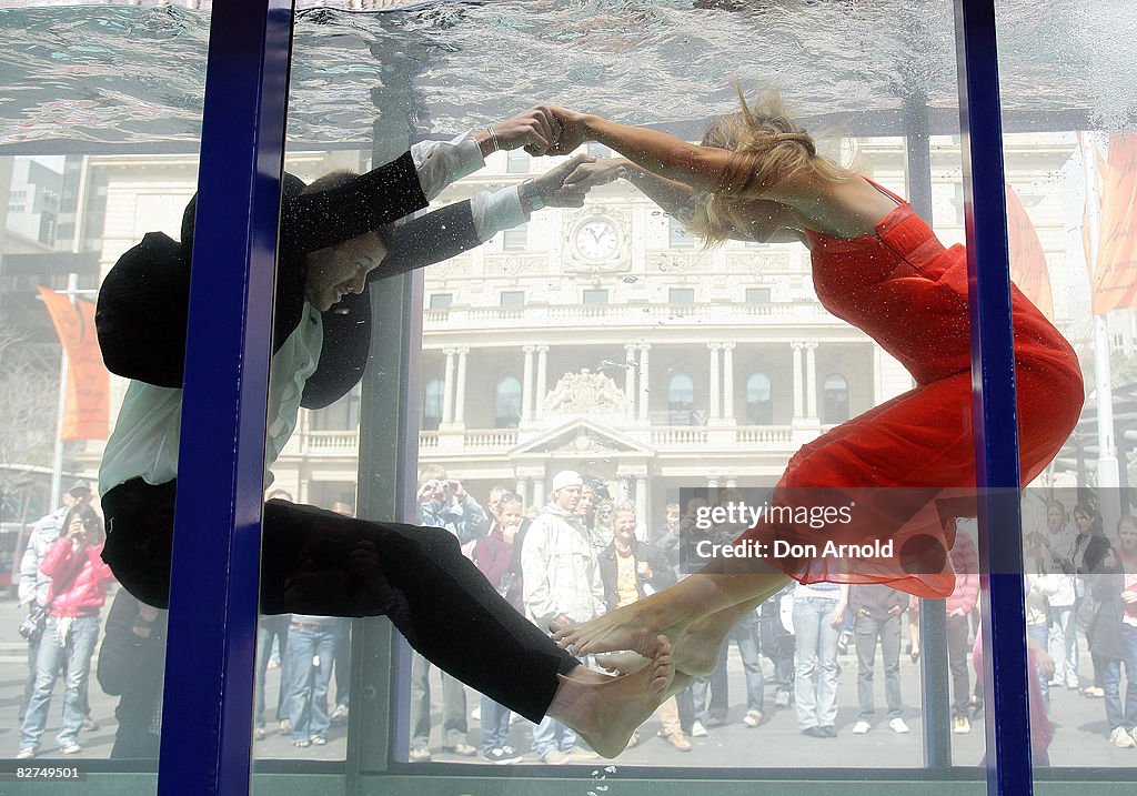 Cosmopolitan Neutrogena Underwater Fashion Shoot