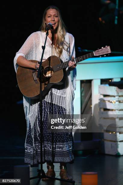 Colbie Caillat performs at Thousand Oaks Civic Arts Plaza on August 5, 2017 in Thousand Oaks, California.