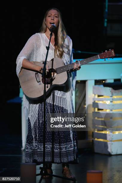 Colbie Caillat performs at Thousand Oaks Civic Arts Plaza on August 5, 2017 in Thousand Oaks, California.