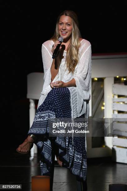 Colbie Caillat performs at Thousand Oaks Civic Arts Plaza on August 5, 2017 in Thousand Oaks, California.