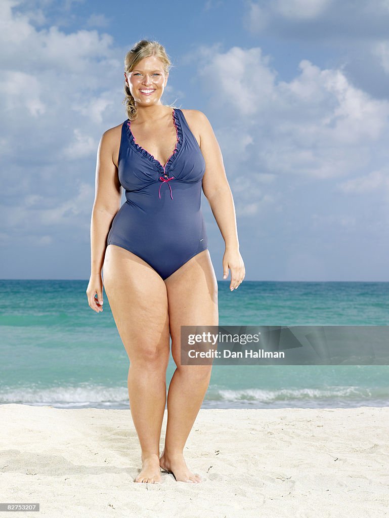 Woman on the beach