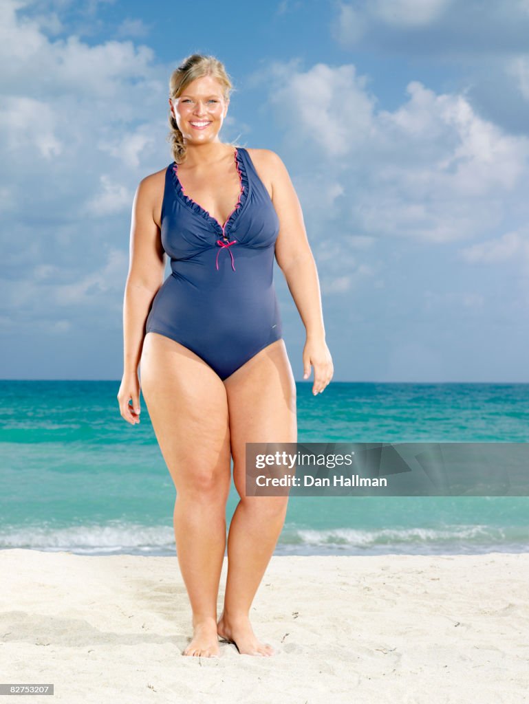 Woman on the beach