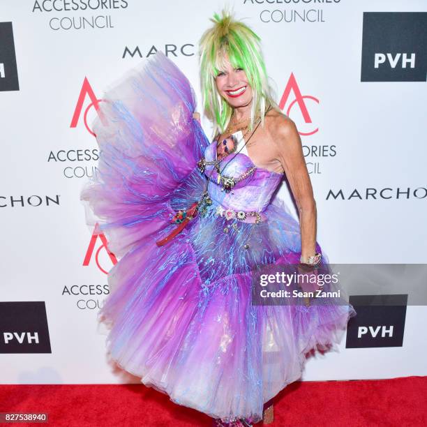 Betsey Johnson attends 21st Annual Ace Awards at Cipriani 42nd Street on August 7, 2017 in New York City.