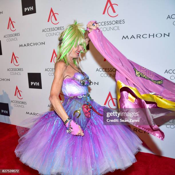 Betsey Johnson attends 21st Annual Ace Awards at Cipriani 42nd Street on August 7, 2017 in New York City.