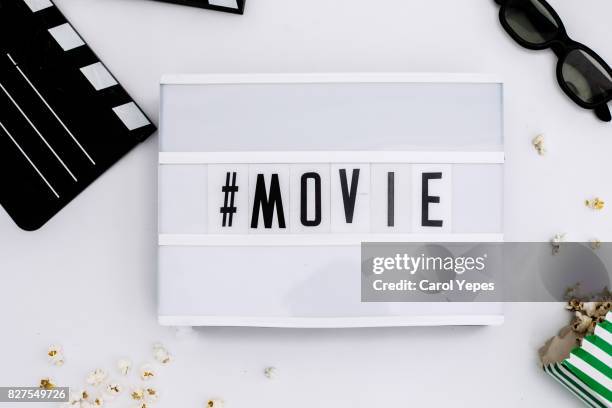 Movie Message Display 118 3d Lightbox Stock Photos, High-Res Pictures, and Images - Getty Images
