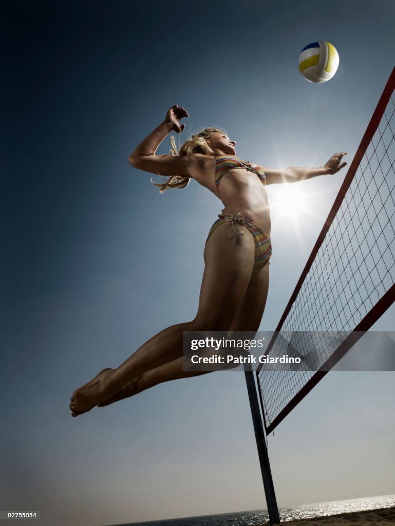 Female Beach Volleyball