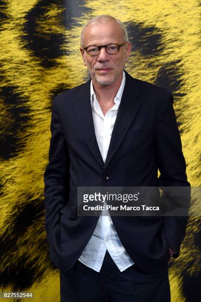 Actor Pascal Greggory poses during the 'Doigts' photocall at the 70th Locarno Film Festival on August 8, 2017 in Locarno, Switzerland.