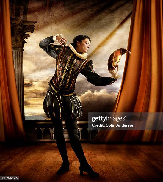 shakespeare - period costume stock pictures, royalty-free photos & images