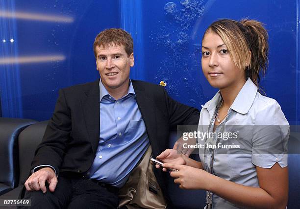 Matthew Key, Chief Executive of O2 UK and guest at the launch of the exclusive iPhone on O2 at the Apple store on September 18, 2007 Regents Street...