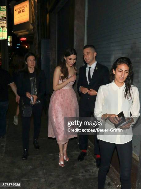 Grace Fulton is seen on August 07, 2017 in Los Angeles, California.