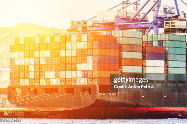 trade port shipping - jordan country stock pictures, royalty-free photos & images