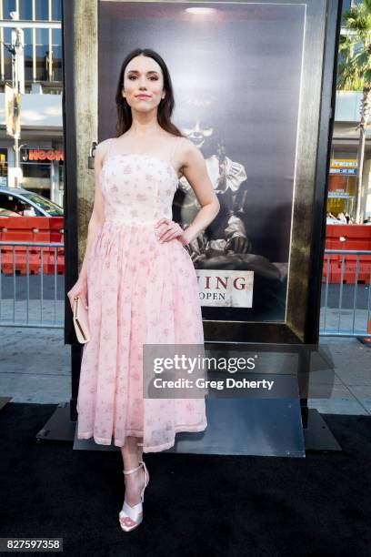 Actress Grace Fulton arrives for the Premiere Of New Line Cinema's "Annabelle: Creation" at the TCL Chinese Theatre on August 7, 2017 in Hollywood,...