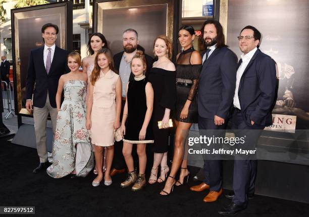 Producer Peter Safran, actresses Talitha Bateman, Grace Fulton, Lou Lou Safran, director, David F. Sandberg, actresses LuLu Wilson; Miranda Otto,...