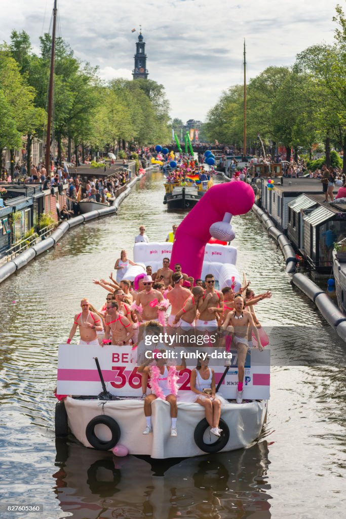 Kanal-Parade Gay Pride Amsterdam