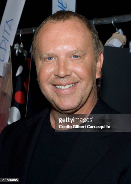 Michael Kors attends Michael Kors Spring 2009 at The Tent in Bryant Park on September 10, 2008 in New York City.