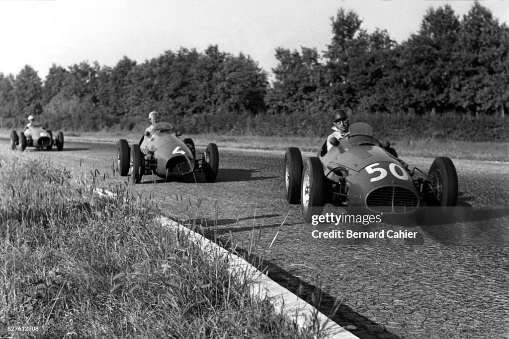 Juan Manuel Fangio, Alberto Ascari, Nino Farina, Grand Prix Of Italy