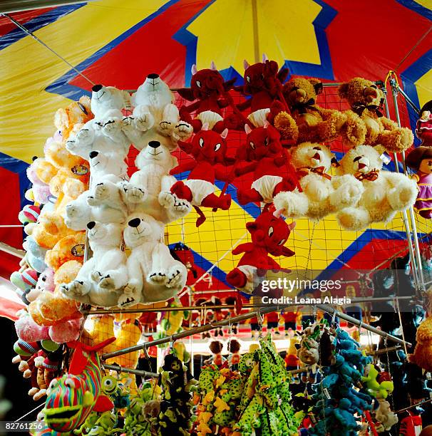 carnival stand - leana alagia stockfoto's en -beelden