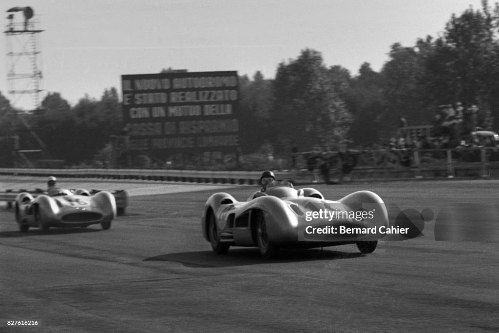 Juan Manuel Fangio, Stirling Moss, Grand Prix Of Italy