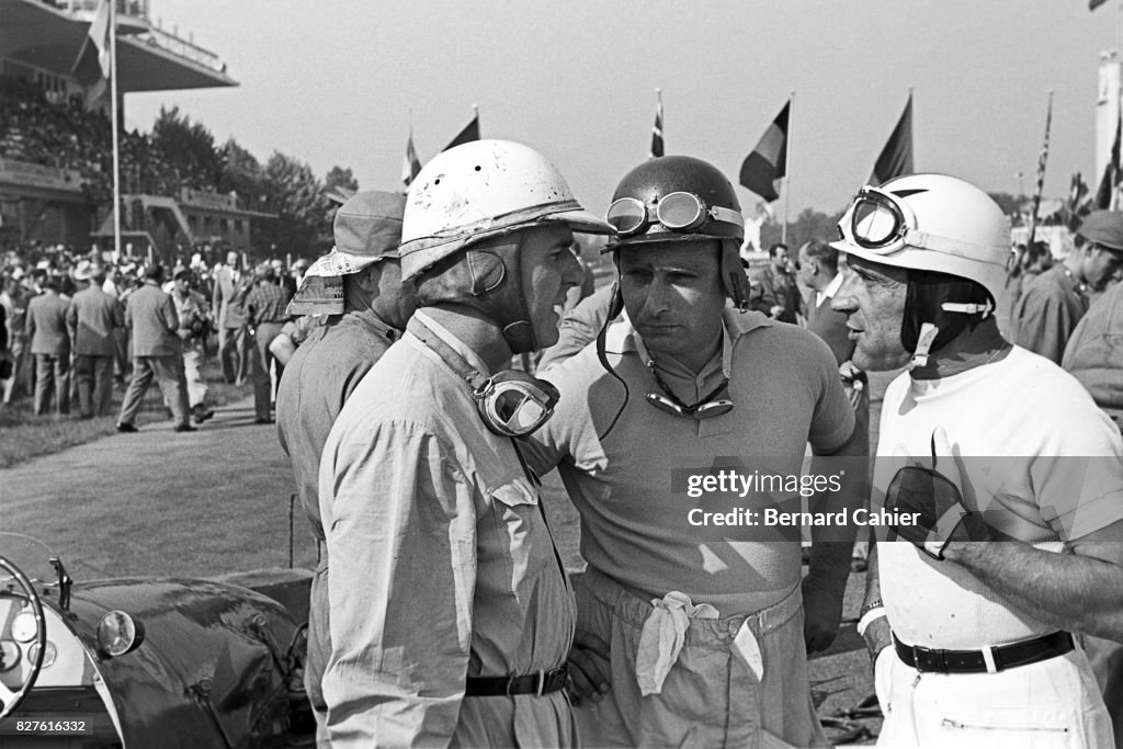 Nino Farina, Juan Manuel Fangio, Felice Bonetto, Grand Prix Of Italy