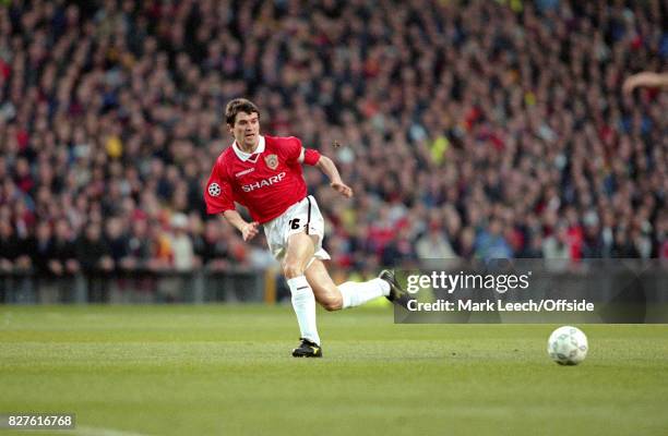 Champions League - Semi Finals- 1st Leg - Manchester United v Juventus: United captain Roy Keane in action.Photo: Mark Leech / Getty Images