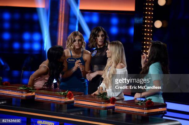 Bachelors vs Bachelorettes and Sandra Lee vs Lea Thompson" - The celebrity teams competing against each other to win cash for their charities feature...