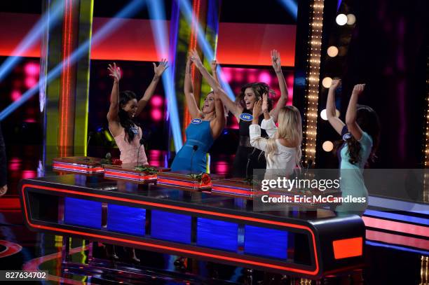 Bachelors vs Bachelorettes and Sandra Lee vs Lea Thompson" - The celebrity teams competing against each other to win cash for their charities feature...