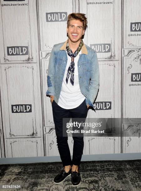 Joey Graceffa attends Build Presents Joey Graceffa discussing his hosting role In the YouTube Red Surreality Competition Series, "Escape The Night"...