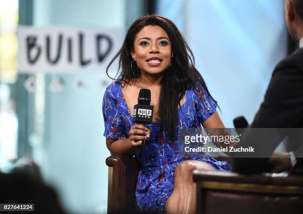 Shalita Grant attends the Build Series to discuss her role in 'NCIS: New Orleans' at Build Studio on August 8, 2017 in New York City.