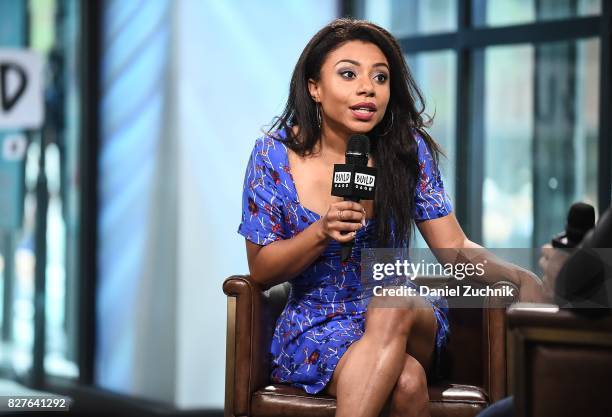 Shalita Grant attends the Build Series to discuss her role in 'NCIS: New Orleans' at Build Studio on August 8, 2017 in New York City.