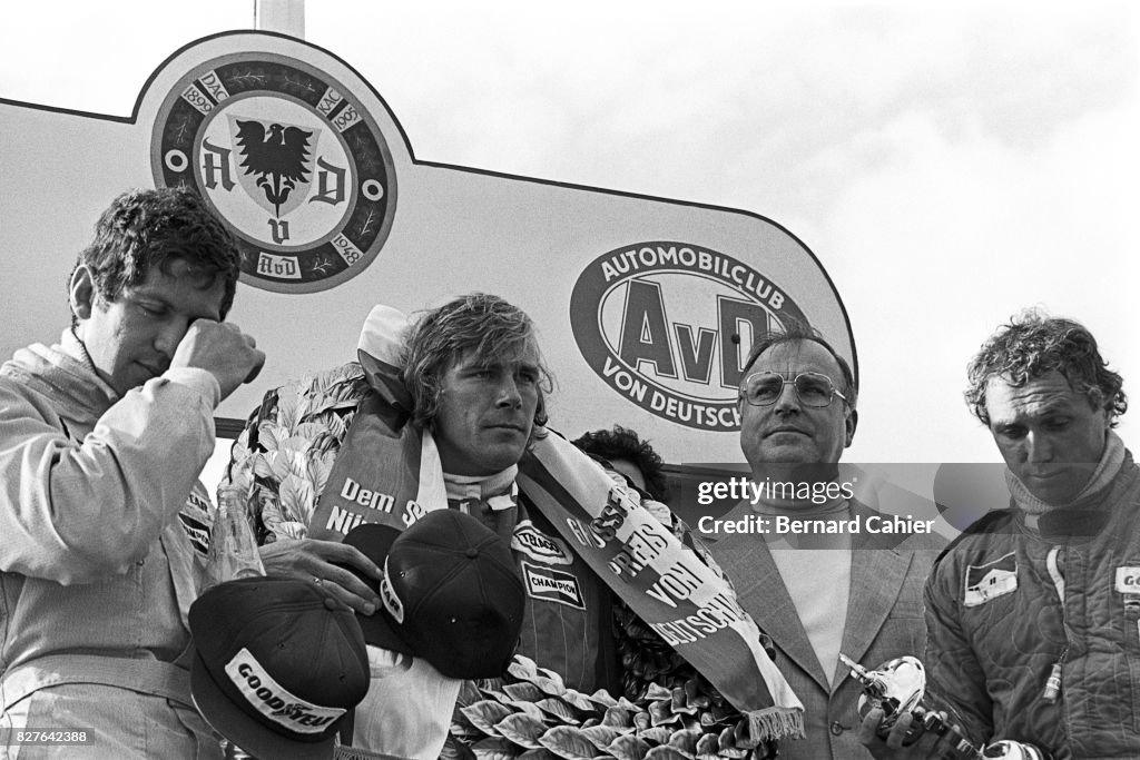 Jody Scheckter, James Hunt, Jochen Mass, Grand Prix Of Germany