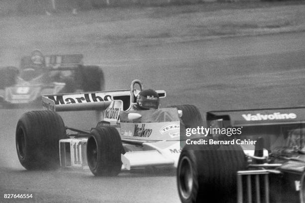 James Hunt, McLaren-Ford M23, Grand Prix of Japan, Fuji Speedway, 24 October 1976.