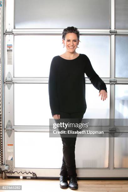 Director of Global news operations at Fusion, Hillary Frey is photographed for Ad Week on March 23, 2015 in New York City.