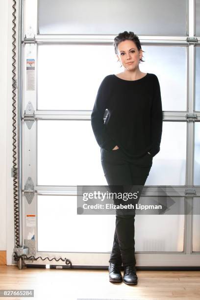 Director of Global news operations at Fusion, Hillary Frey is photographed for Ad Week on March 23, 2015 in New York City.