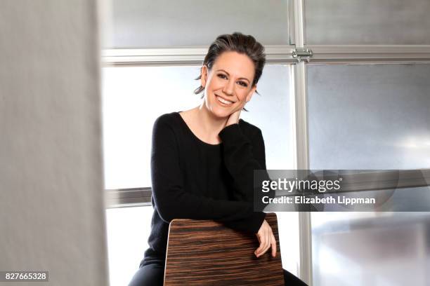 Director of Global news operations at Fusion, Hillary Frey is photographed for Ad Week on March 23, 2015 in New York City. PUBLISHED IMAGE.