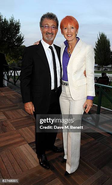 Businessman Eddie Jordan and wife Marie Jordan attend The Royal Parks Charity Gala, at the Serpentine Lido in Hyde Park September 10, 2008 in London,...