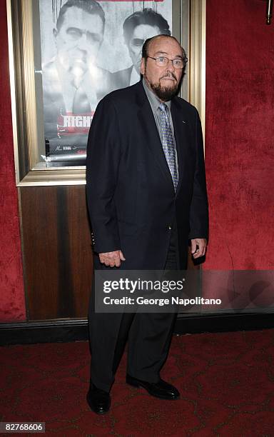 James Lipton attends the New York premiere of "Righteous Kill" at the Ziegfeld Theater on September 10, 2008 in New York City.
