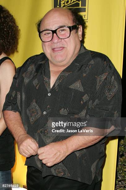 Actor Danny DeVito attends the "It's Always Sunny in Philadelphia" DVD release and premiere party at STK on September 10, 2008 in West Hollywood,...