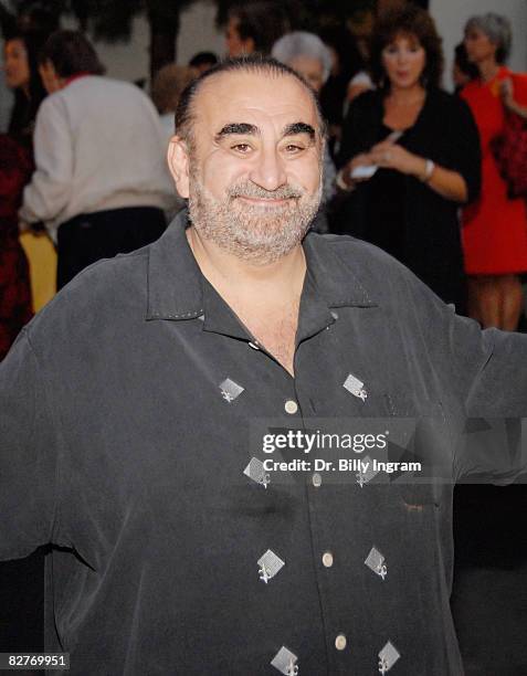 Actor Ken Davitian arrives to attend the opening night of "A Bronx Tale", written by and starring Chazz Palminteri, recreating his tour de force...