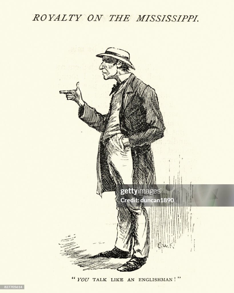 Adventures of Huckleberry Finn, You talk like an Englishman