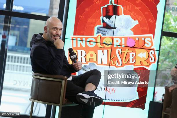 Comedian, Jo Koy, visits Build to discuss his show "Inglorious Pranksters" at Build Studio on August 8, 2017 in New York City.