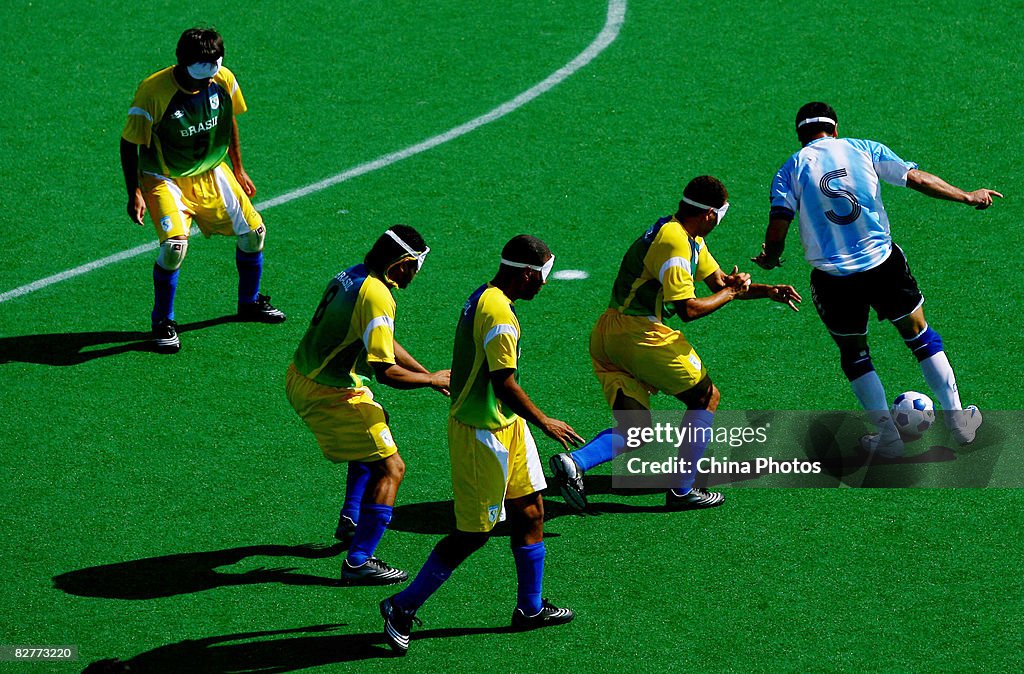 Paralympics Day 5 - Football: Five-A-Side
