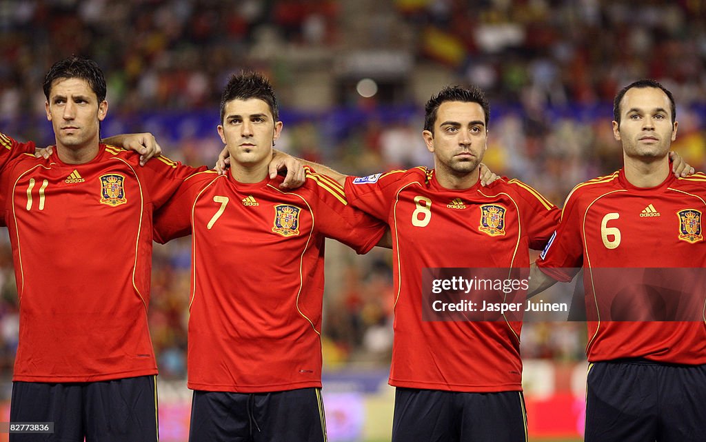 Spain v Armenia - FIFA 2010 World Cup Qualifier