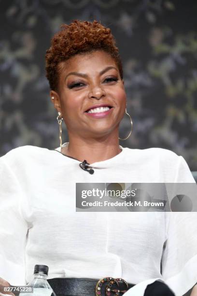 Actor Taraji P. Henson of 'Empire' speaks onstage during the FOX portion of the 2017 Summer Television Critics Association Press Tour at The Beverly...