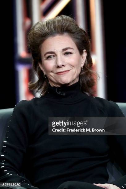 Executive Producer Ilene Chaiken of 'Empire' speaks onstage during the FOX portion of the 2017 Summer Television Critics Association Press Tour at...