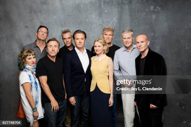 Cast of Twin Peaks are photographed in the L.A. Times photo studio at Comic-Con 2017, in San Diego, CA on July 21, 2017. CREDIT MUST READ: Jay L....