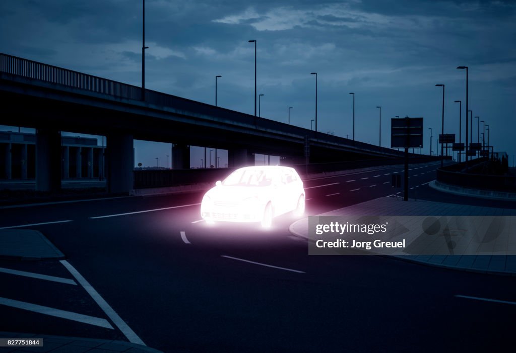 Luminous car