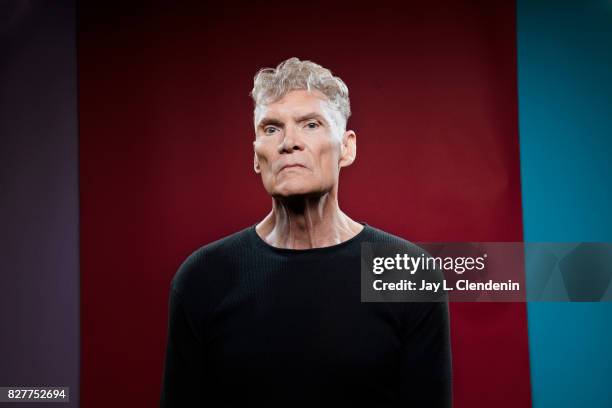 Actor Everett McGill, from the television series, "Twin Peaks," is photographed in the L.A. Times photo studio at Comic-Con 2017, in San Diego, CA on...