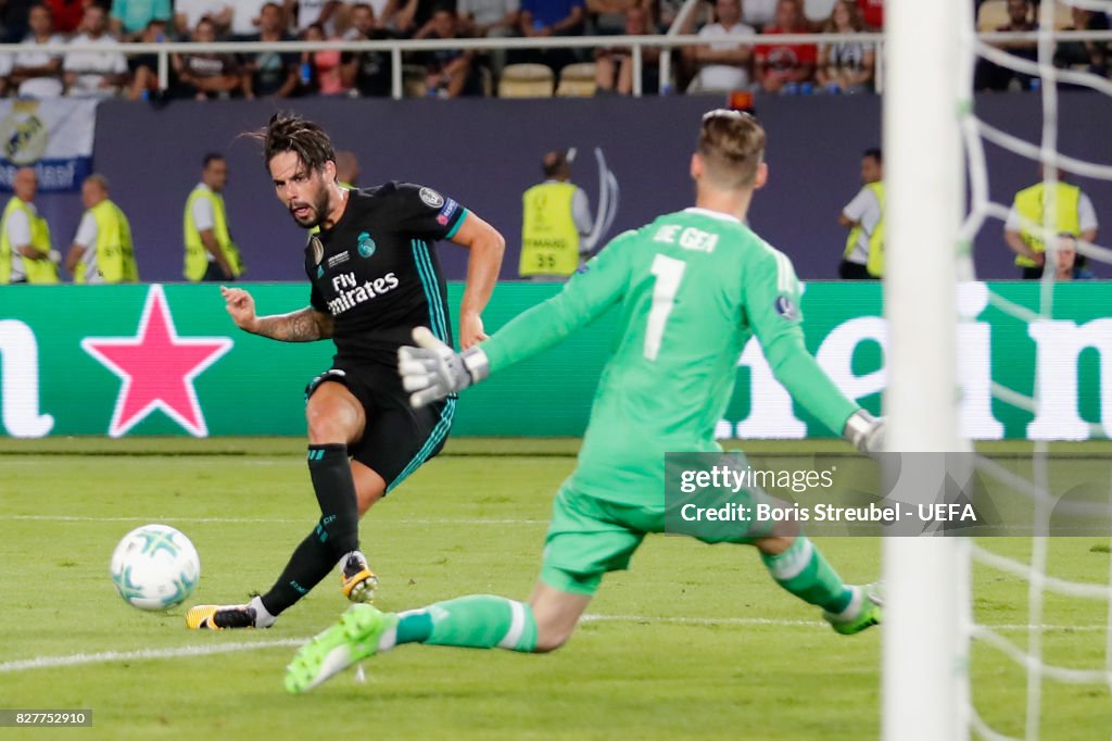 Real Madrid v Manchester United: UEFA Super Cup